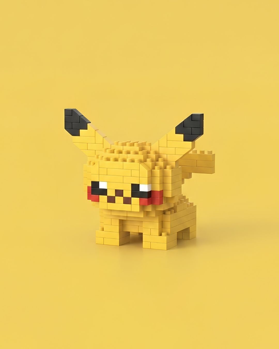 Pikachu Brick Figure Set