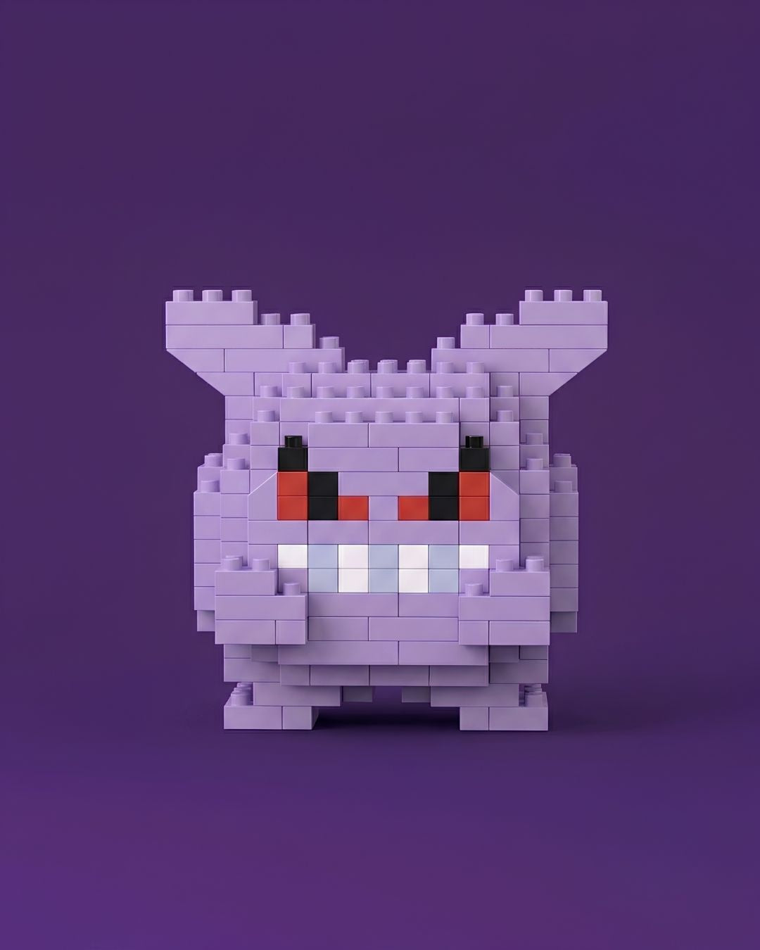 Gengar Brick Figure Set