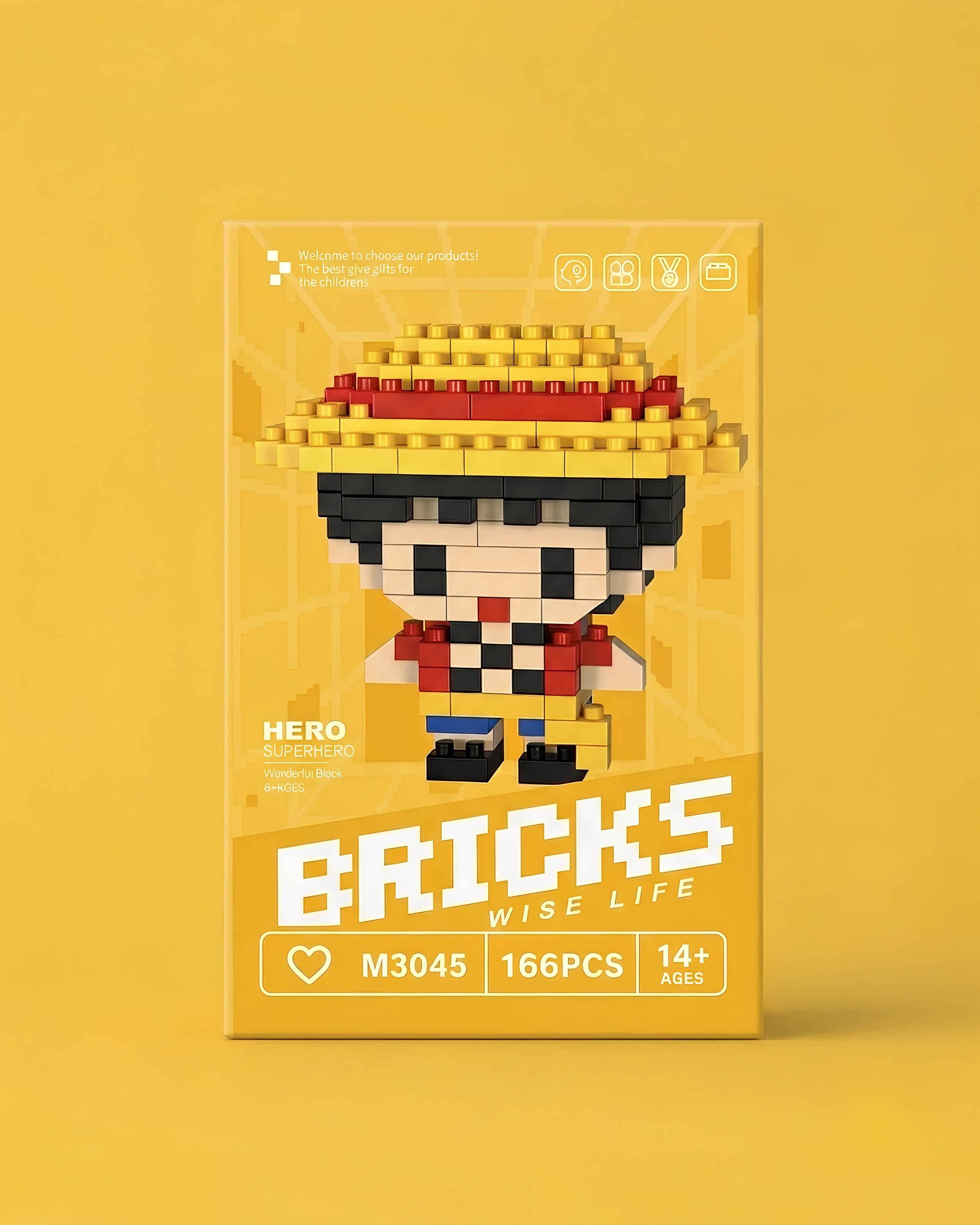 Monkey D. Luffy Brick Figure Set
