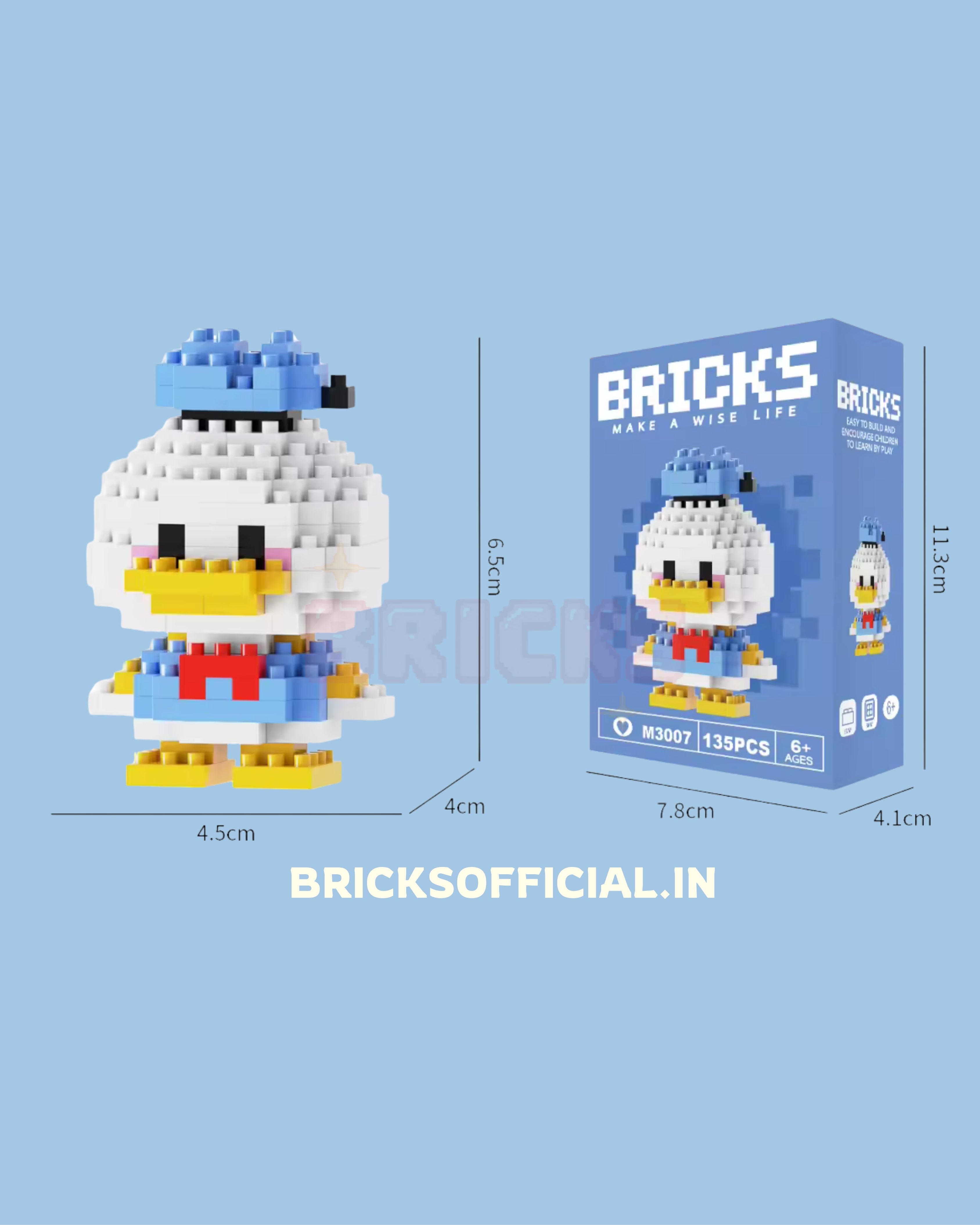 DONALD DUCK BRICKS