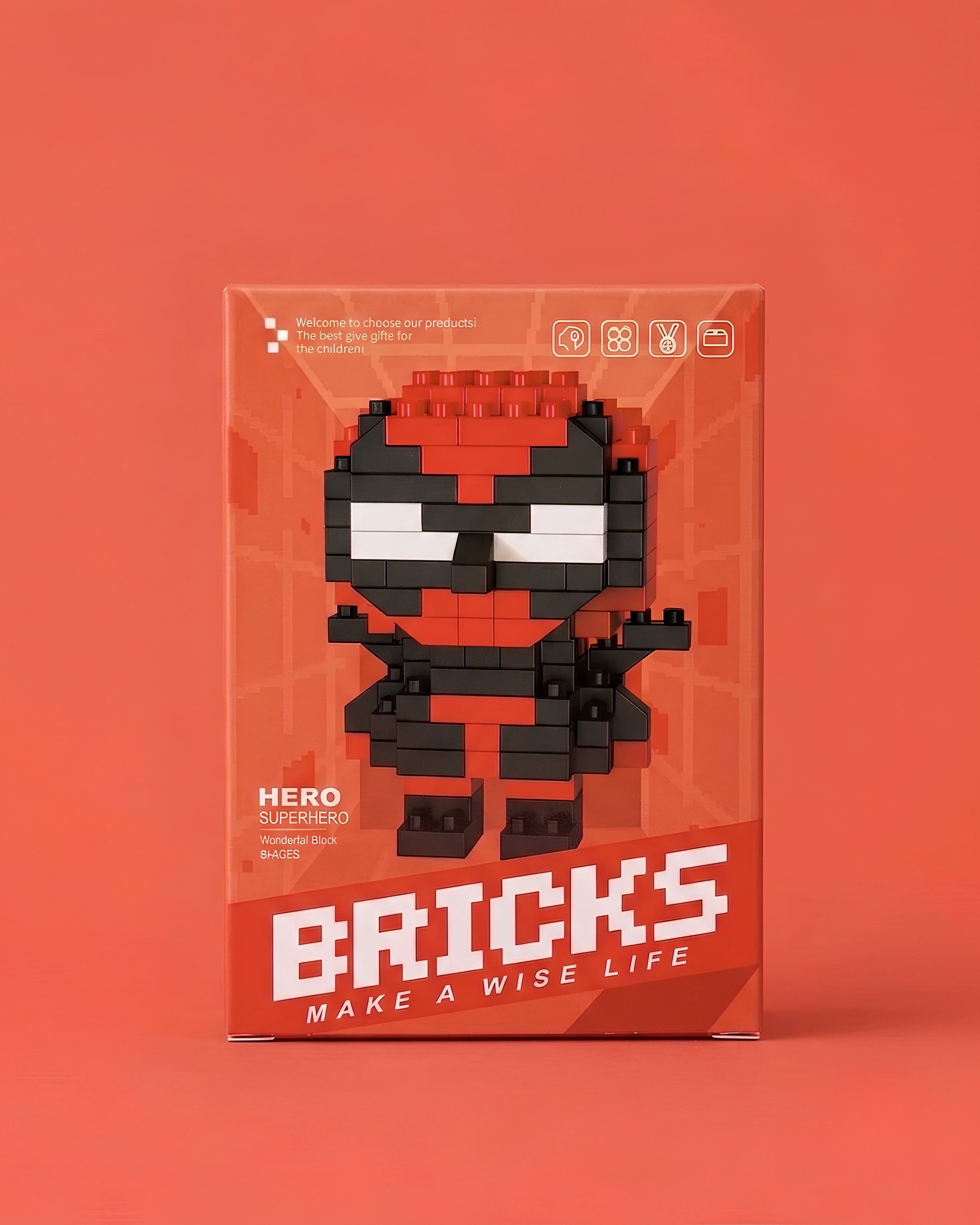 Deadpool Brick Figure Set
