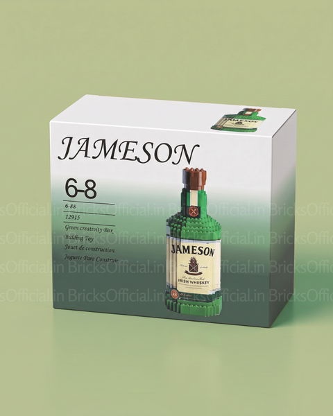 Classic Green Bottle Building Set