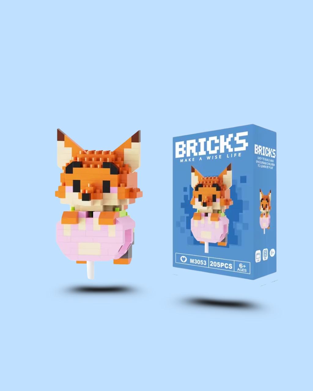 POPSICLE ZOOTOPIA FOX BRICKS